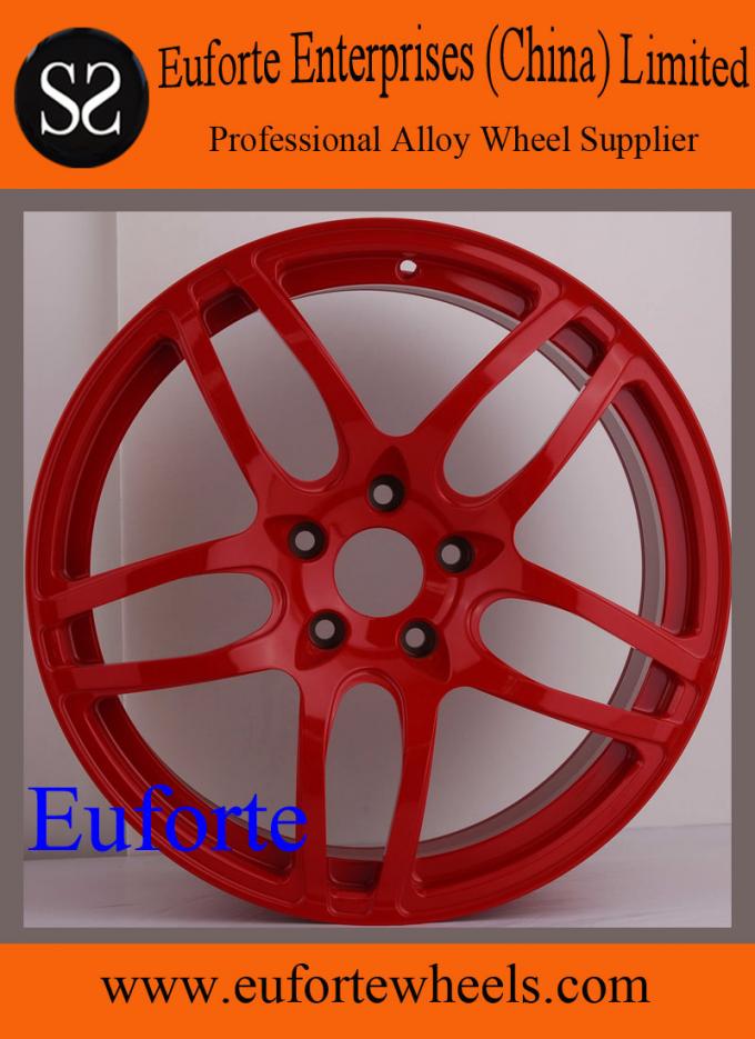 SS Wheels-18inch to 20 inch wheels double 5Spokes Red Elegant / Custom Rims for Trucks