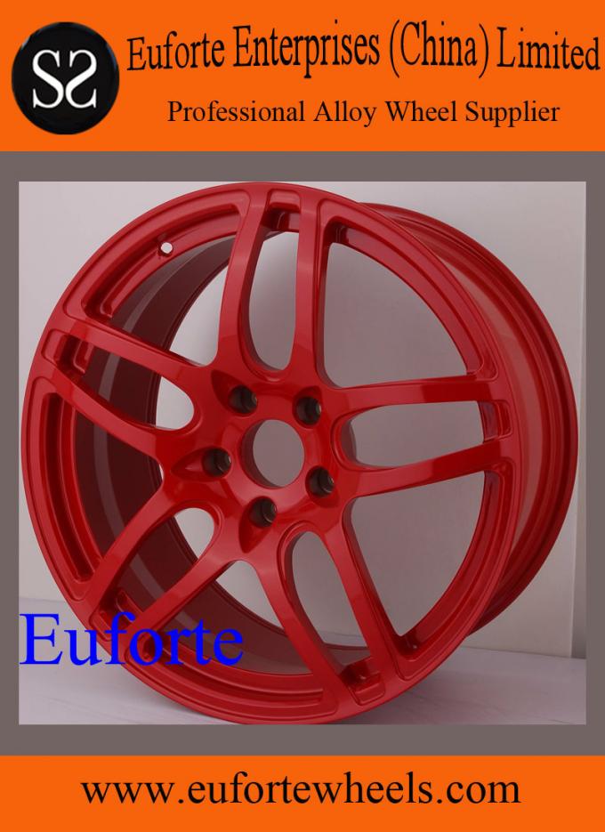 SS Wheels-18inch to 20 inch wheels double 5Spokes Red Elegant / Custom Rims for Trucks