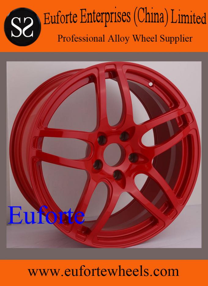 SS Wheels-18inch to 20 inch wheels double 5Spokes Red Elegant / Custom Rims for Trucks