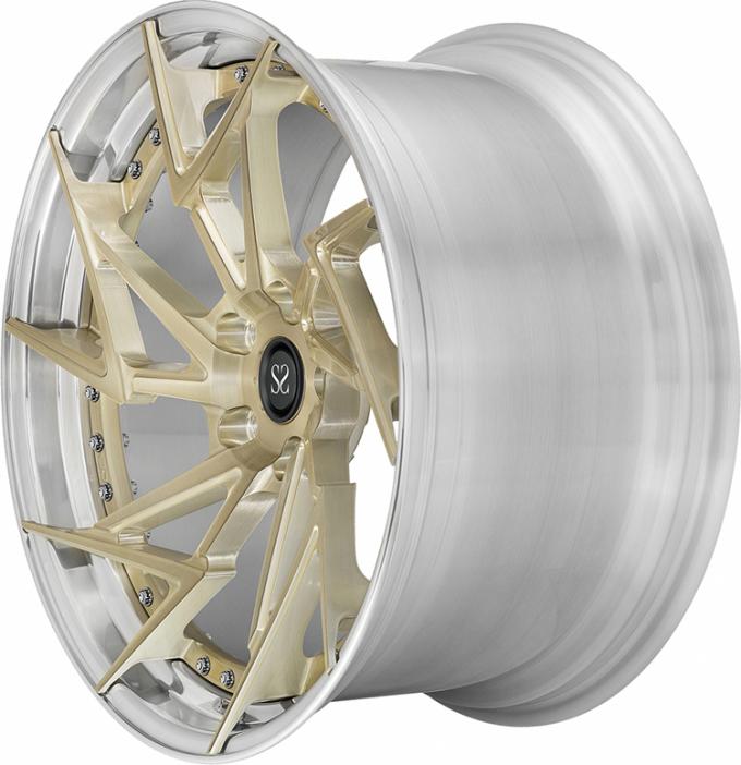 SAE J2530 160mm PCD 22" Car Wheels For Maserati Ghibli Alta