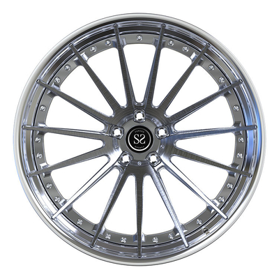 Multi Spokes 2 PC BMW Forged Aluminum Alloy Rims 18 19 20 21 22 Inches
