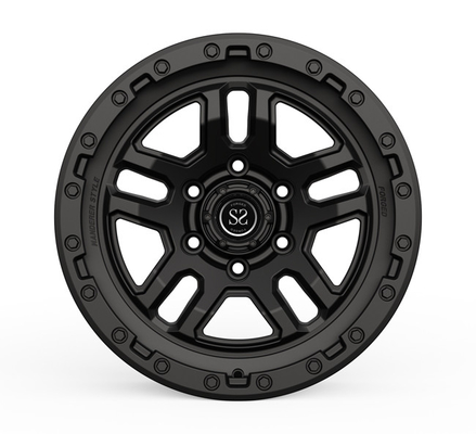 17X7 4X4 Rims Forged Car Wheels Off Road Matte Black For Toyota 4runner