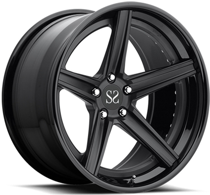 Hyper Black 1PC Forged Aluminum Alloy Rims 20 21 And 22 Inch 5x120 5x100 5x105 5x112