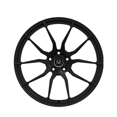 22 23 24inch Satin Black Forged Wheels For BMW Mercedes Benz Porsche Aluminum Rims
