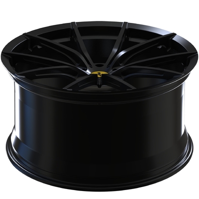 Custom Gloss Black 20x8.5 5x112 1-PC Forged Rims For Volkswagen Viloran