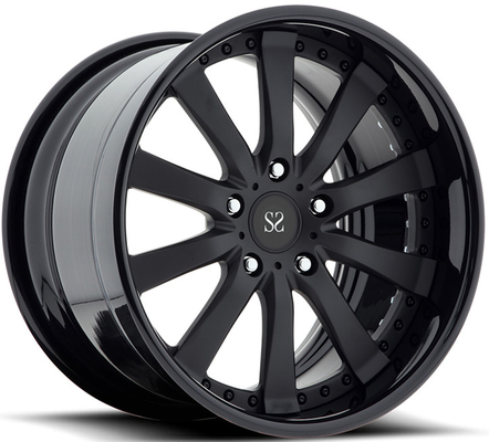 2-PC 18 19 20 21 22 Inch Black Machine Face For BMW 5 G30 Rims Forged Alloy Custom Wheels