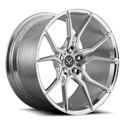 2-Piece Forged Wheels For Ford Mustand 5x114.3 Staggered 19 and 20 inches