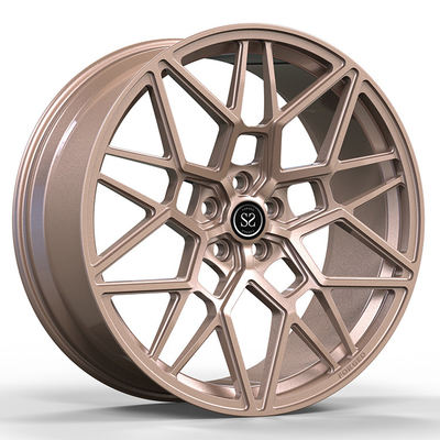 Staggered Bmw M8 One Piece Forged Wheels Custom Bronze And H Pcd 5x112 5x120