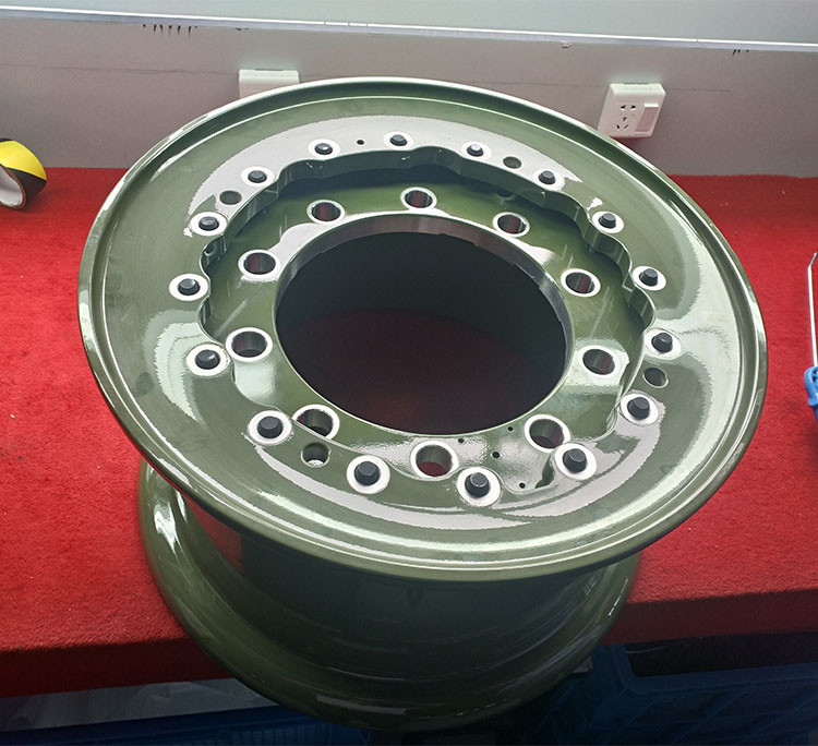 Heavy Military Wheels20x10 and 20x11 2PC Olive Green