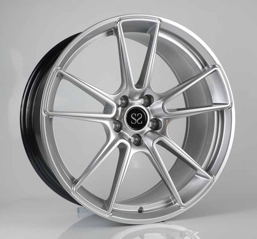Porsche Forged Wheels 19 Inch Hyper Silver Aluminum Alloy Car Wheel Rims Factory China