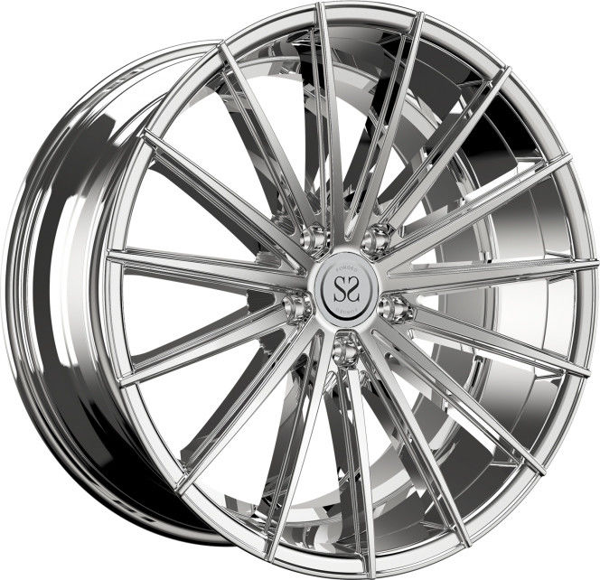 20 inch modified 5*13 one piece deep dish alloy polished rims wheel