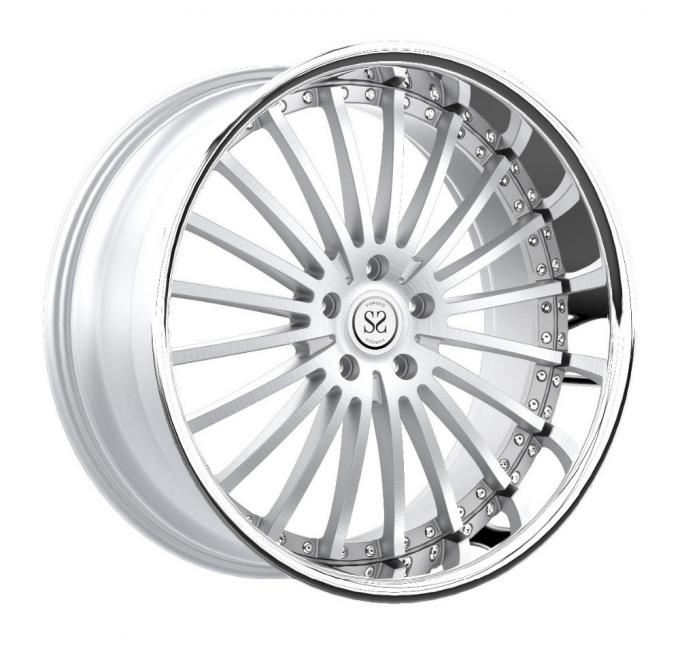 Out Front Rims 18 19 20 21 inch customize 2 piece forged negative offset offroad SUV ...