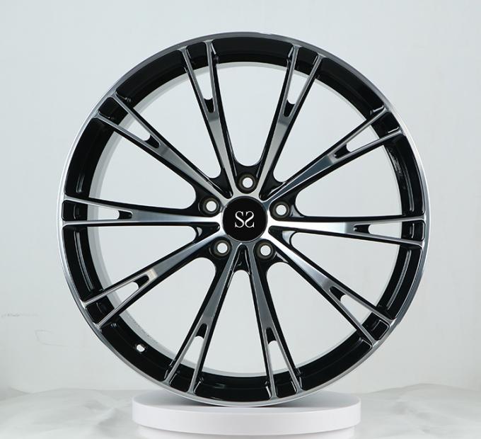 PCD 115mm 2PC 17" Aluminum Alloy Wheels For Audi S4 5x112