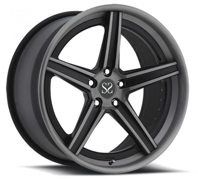 Gloss Black 120.65mm PCD 19 inch alloy rims For Lexus IS 5x114.3 Forged ...