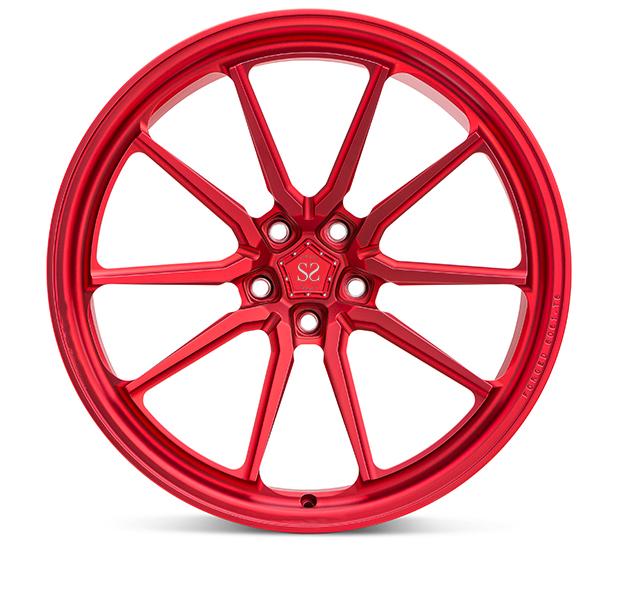 22 Inch 1 Piece Forged Wheels Rims 139.7mm Aluminum Alloy