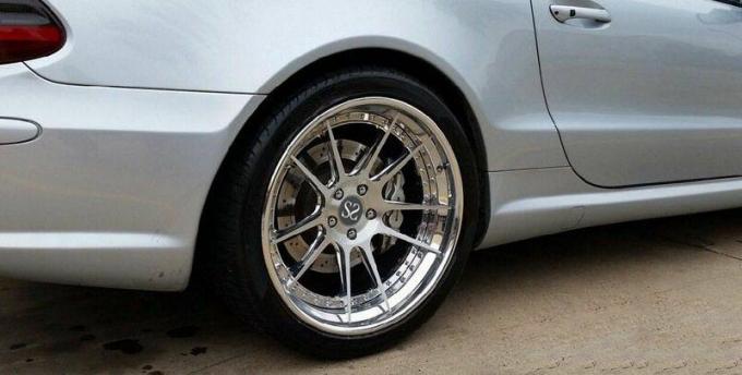 Metal Rims Around Barrell Silver Black Gun Metal Forged 2 Piece Wheels 23 24 Inch Polished Barrel ...