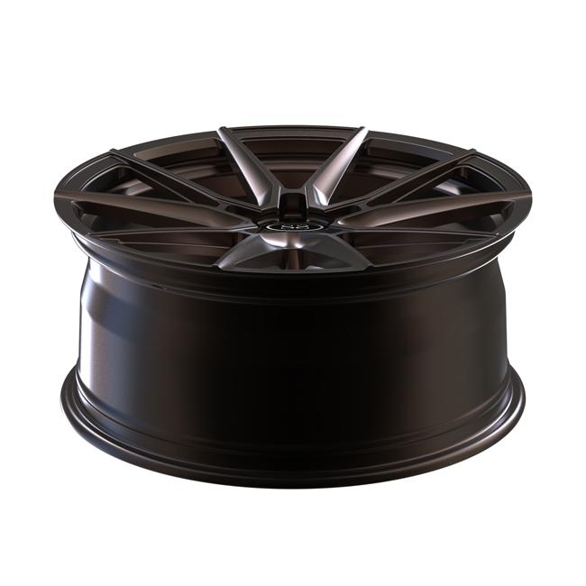 Satin Black 1 Piece Forged Wheels 19inch Discs For Audi S5 Monoblock ...