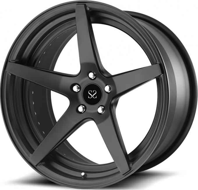 One Spoke Rim Monoblock Concave 1 Piece Forged Aluminum Alloy Wheels Rim Thin Spoke ...