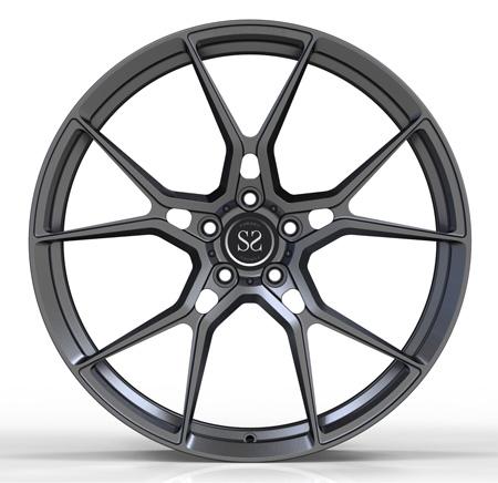 Satin Gun Forged Metal Car Rims For BMW X4 G20 21X9 21X11 Staggered Wheels