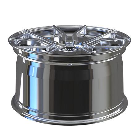 22 Inch Monoblock Car Polished 1 Piece Forged Wheels For Mercedes Benz ...