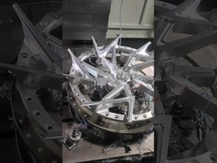 Porsche Matte Black Customized Design A6061 1 Piece Wheel For Luxury Car