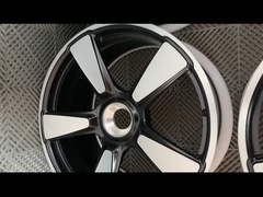 1 Piece Polish Staggered Alloy Wheels For Porsche 911 Turbo