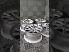 Gloss Silver Custom 1-PC Forged Rims For Porsche 991,996