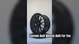 Black Custom 1-PC Forged Rims 18