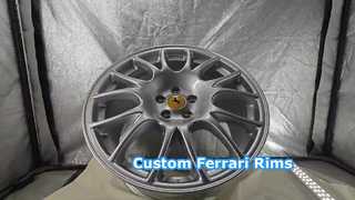 Replica Ferrari Custom 1-PC Forged Rims from 18~23 inches