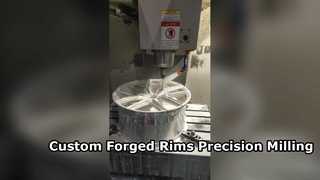 Milling Process of 18~23 inches Custom 1-PC Forged Rism