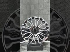Porsche Replica 1-PC Forged Rims Black Cutting Face