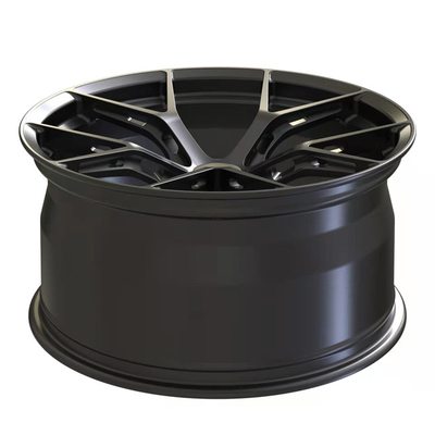 Monoblock 1 Piece Forged Wheels Aluminum Brushed Black For BMW M3 Car Rims