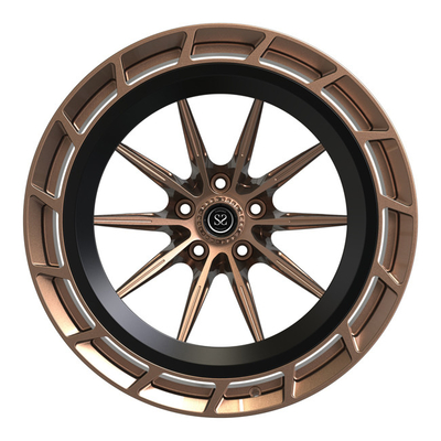 Monoblock 21inch 1 PC Piece Forged Satin Bronze Wheels Aluminum For Audi RS6 4G