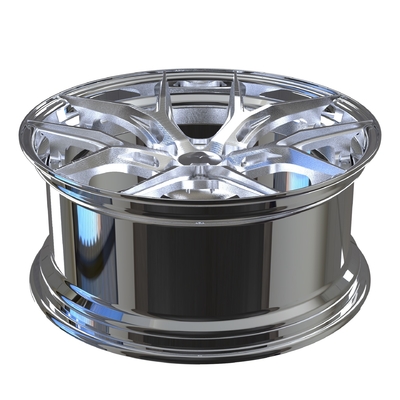 Auid SQ5 18 19&quot; Forged Aluminum Alloy Rims Polished Barrel Brushed Disc