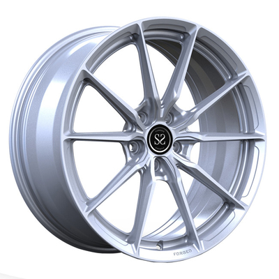 Audi S3 1 PC Forged Wheels Rims 19inch Staggered Silver Spoke Discs For Luxury Car