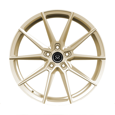 1 Piece Forged Monoblock Luxury Rims 19inch Light Gold Disc For BMW M2