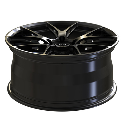 Satin Black 1 Piece Forged Wheels 19inch Discs For Audi S5 Monoblock Holes Luxury Rims