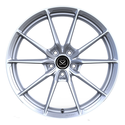19inch 1 Piece Wheels Silver Discs For Audi S3 Monoblock Forged Luxury Concave Rims