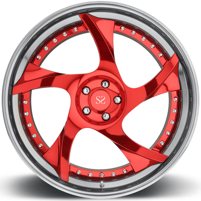 19x9.0 3PC Forged Aluminum Alloy Rims For GOLF Mk6 GTD