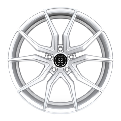 21x10 And 21x11 5x112 1-PC Forged Rims Custom Silver For Mecerdes Benz GLS 450