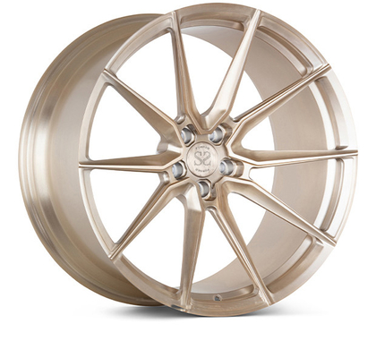 6061 - T6 Audi Forged Wheels Aluminum Alloy One Piece For Audi A7