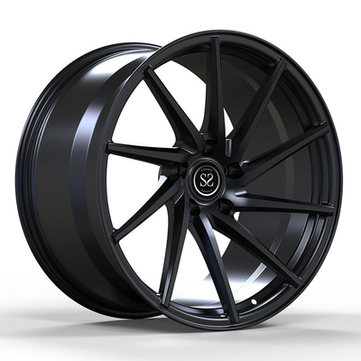 Gloss Black Custom 1PC Forged Rims BMW M5 VI Staggered 20X9.5 And 20x10.5
