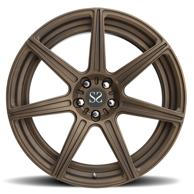 Aluminum Alloy 2 Pieces Forged Bronze Wheels For Audi Rs6 Rs7 Rims21 22 Inch 5x112
