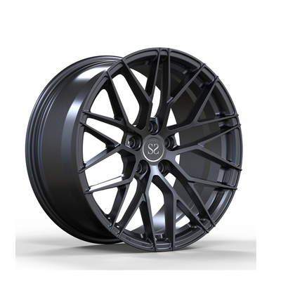 Satin Gun Metal Forged 1 Piece Wheels For BMW Porsche Custom Aluminum Alloy Rims