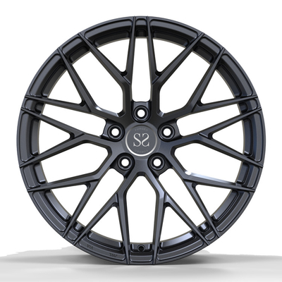 Satin Gun Metal Forged 1 Piece Wheels For BMW Porsche Custom Aluminum Alloy Rims