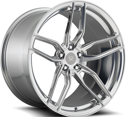 Monoblock 1pc Forged Alloy Rims 18 19 20 21 22Inch 5x114.3 Hyper Silver For AMG