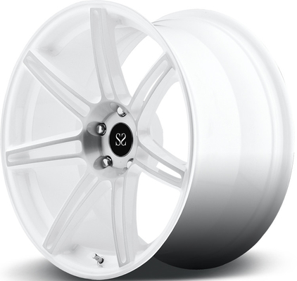5x112 1pc Forged Alloy Styling Custom Wheels 18 Inch White For Golf GTI Rims