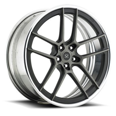 Polished 2PC Forged Alloy Custom Rims 20 21 22 Inch 5x112 For GLS Wheels