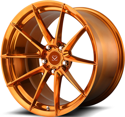 18 19 20 21 22 Inch Landrover Discovery Wheels Orange 1-Pc Forged Aluminum Alloy A6061 T6 Styling Custom Rims