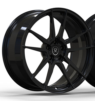 Aftermaket Custom Forged Rims 22x10 And 22x12 Rims Gloss Black For Bmw X5 F10